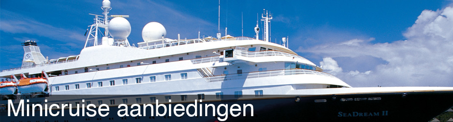 Minicruise Aanbieding